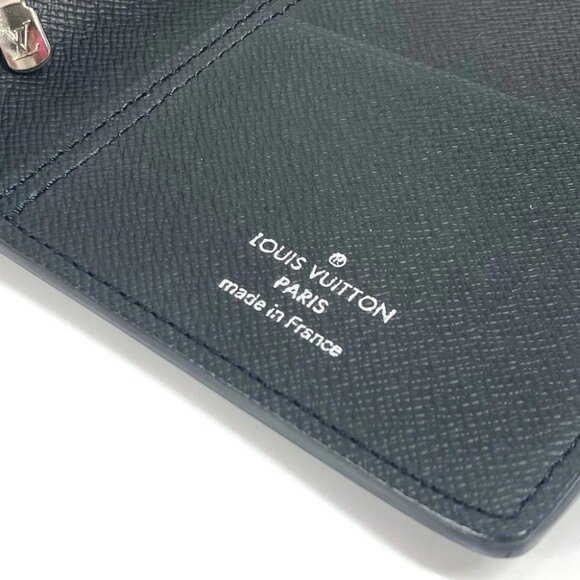 LOUIS VUITTON M60622 Epi Portefeuille Brazza Long Wallet Epi Leather Noir Black - Picture 9 of 16